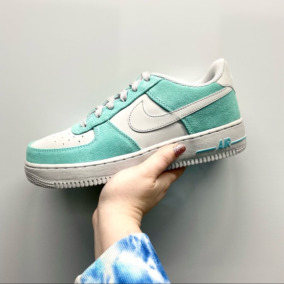 Nike Shoes - New Nike Air Force 1 Tiffany Teal and Grey